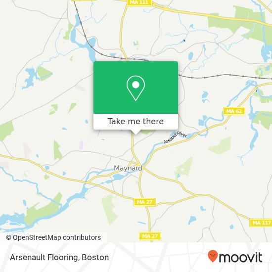 Arsenault Flooring map