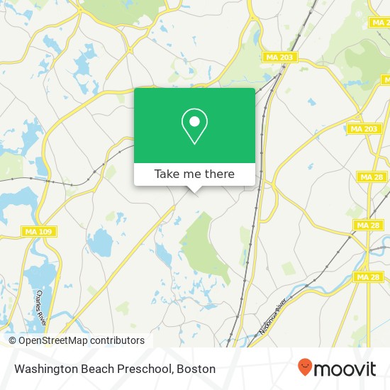 Washington Beach Preschool map