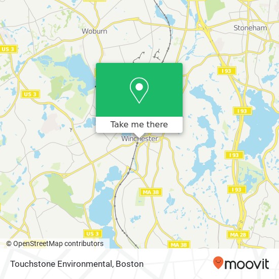 Mapa de Touchstone Environmental