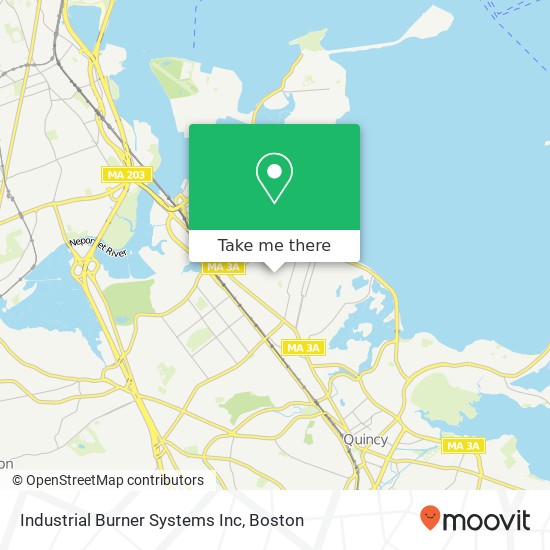 Industrial Burner Systems Inc map