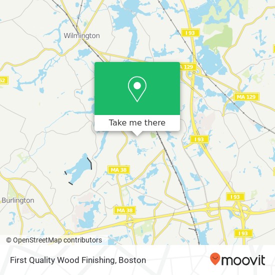 Mapa de First Quality Wood Finishing