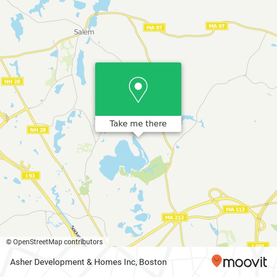 Asher Development & Homes Inc map