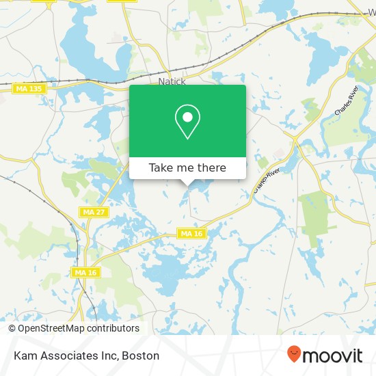 Kam Associates Inc map