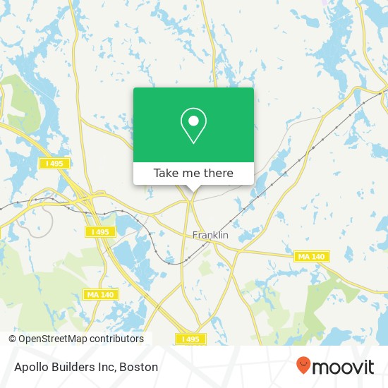 Apollo Builders Inc map