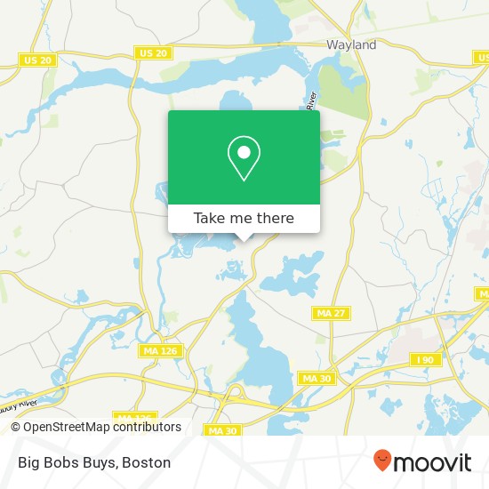 Mapa de Big Bobs Buys