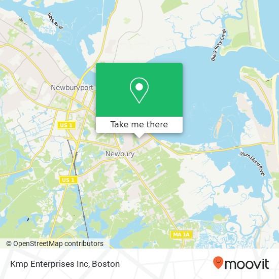 Mapa de Kmp Enterprises Inc