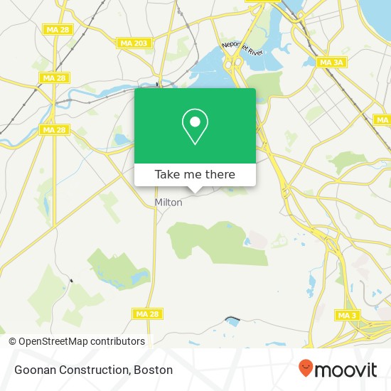 Goonan Construction map