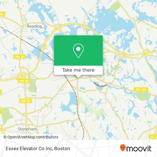 Essex Elevator Co Inc map