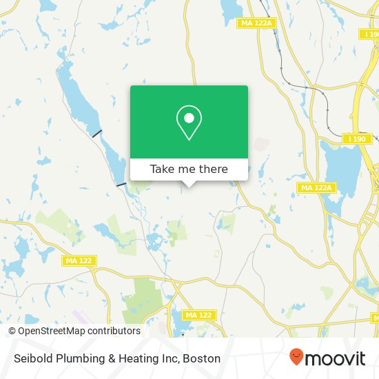 Seibold Plumbing & Heating Inc map