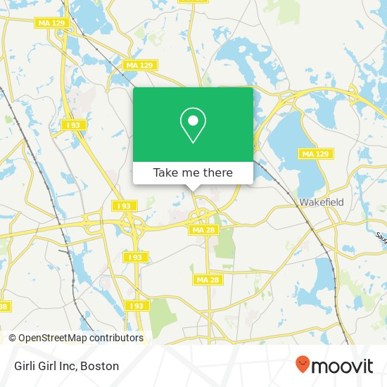 Girli Girl Inc map