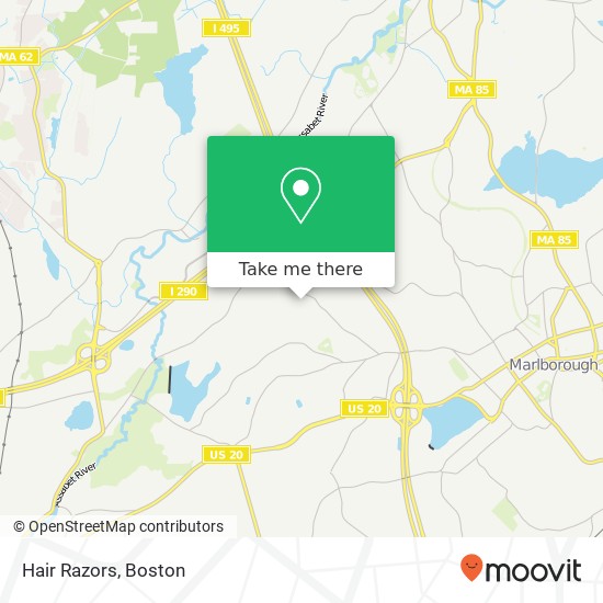 Hair Razors map