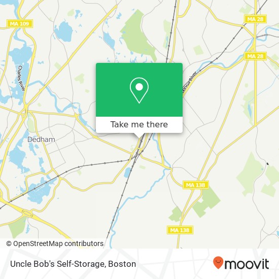 Mapa de Uncle Bob's Self-Storage