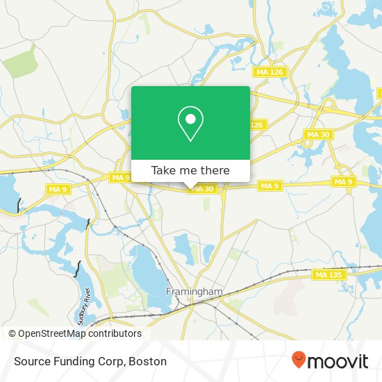 Mapa de Source Funding Corp