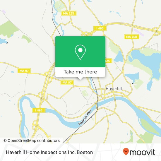 Haverhill Home Inspections Inc map