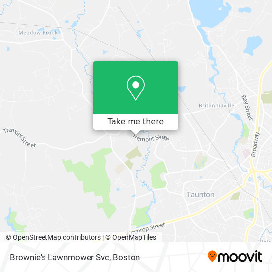 Brownie's Lawnmower Svc map