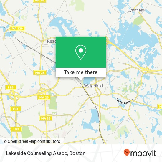 Mapa de Lakeside Counseling Assoc