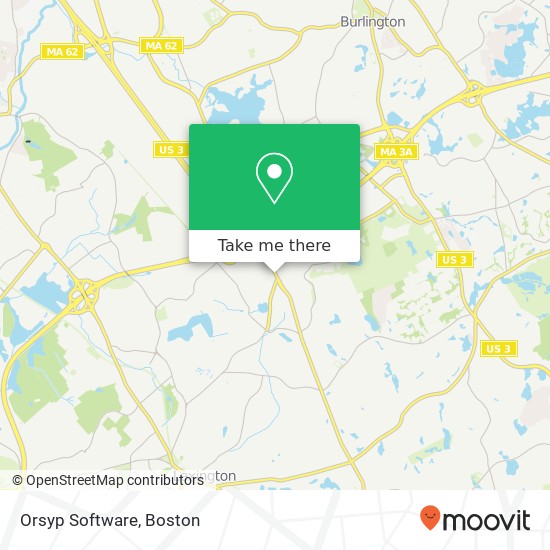 Mapa de Orsyp Software