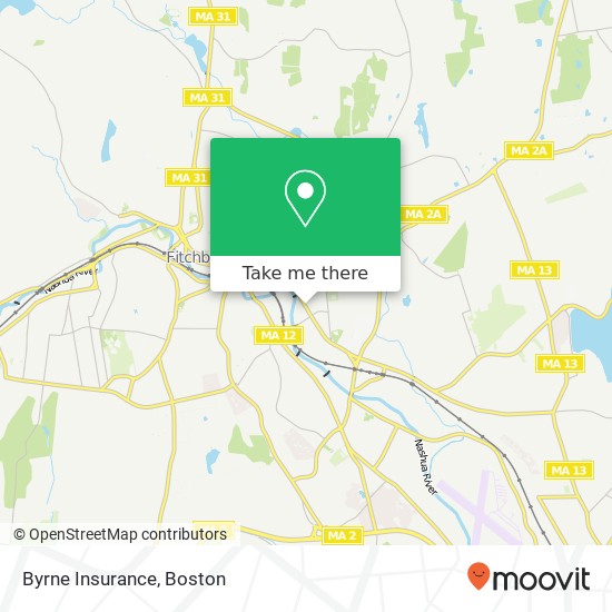 Byrne Insurance map