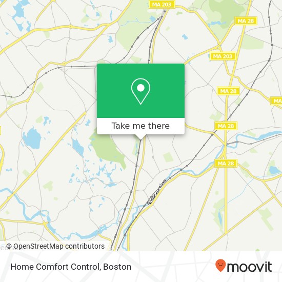 Home Comfort Control map