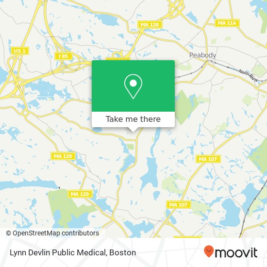 Lynn Devlin Public Medical map