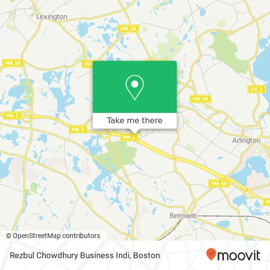 Mapa de Rezbul Chowdhury Business Indi