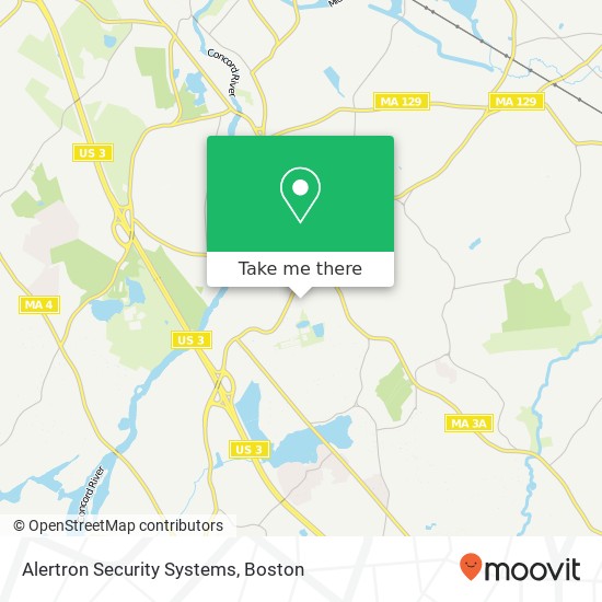 Alertron Security Systems map