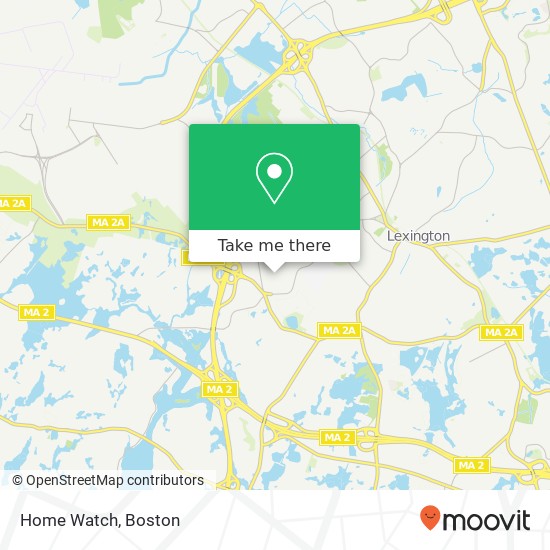 Mapa de Home Watch