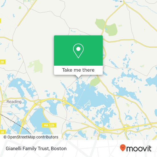 Gianelli Family Trust map