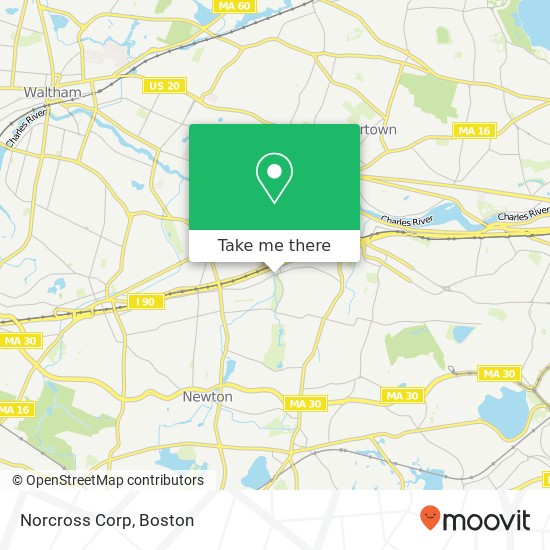 Norcross Corp map