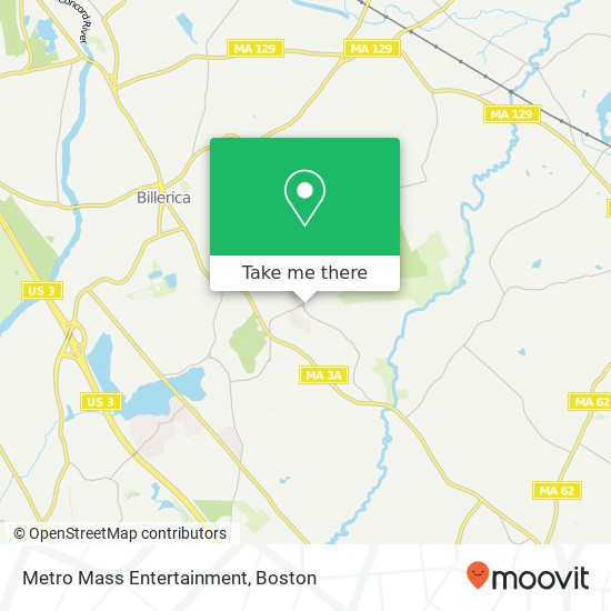 Mapa de Metro Mass Entertainment