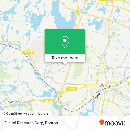Digitel Research Corp map