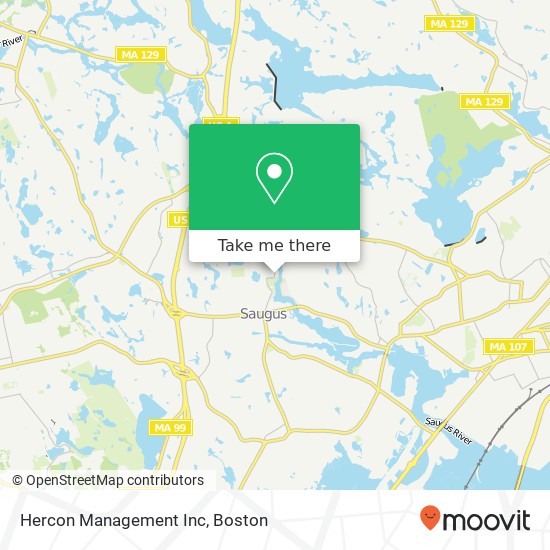 Hercon Management Inc map