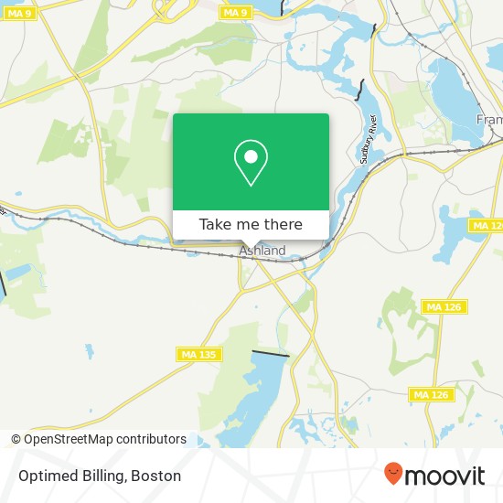 Optimed Billing map