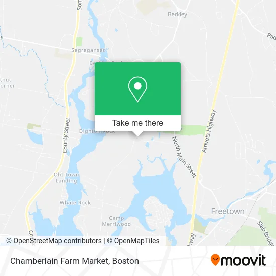 Chamberlain Farm Market map
