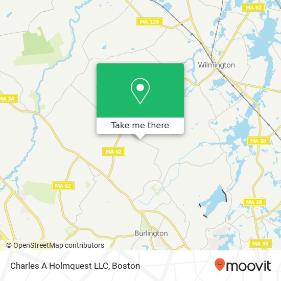 Charles A Holmquest LLC map