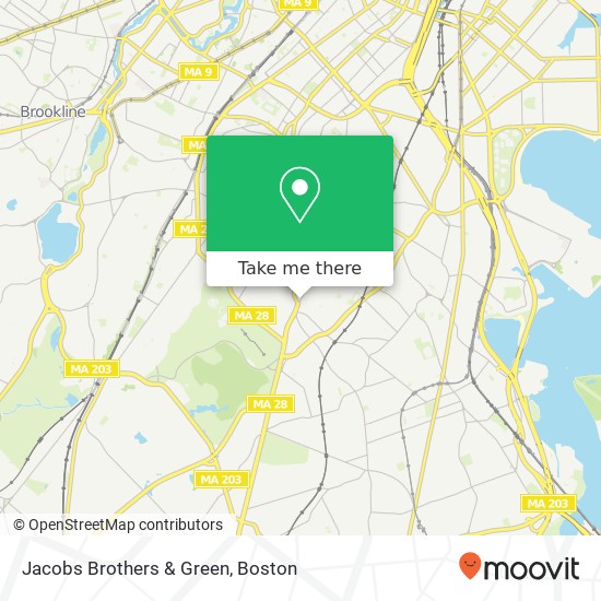 Mapa de Jacobs Brothers & Green