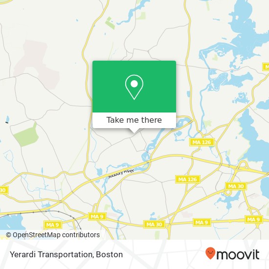 Mapa de Yerardi Transportation