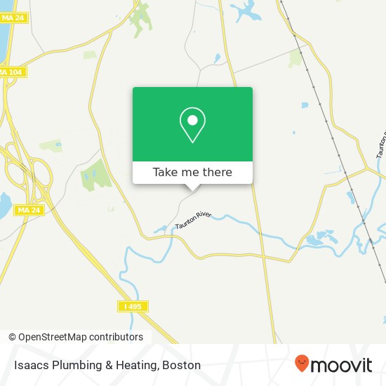 Isaacs Plumbing & Heating map