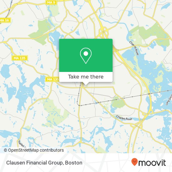 Mapa de Clausen Financial Group