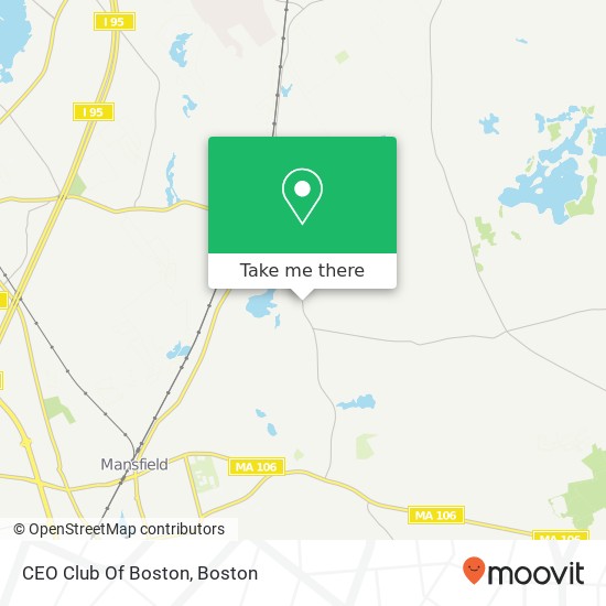 Mapa de CEO Club Of Boston