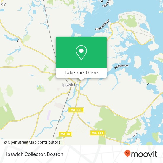 Mapa de Ipswich Collector