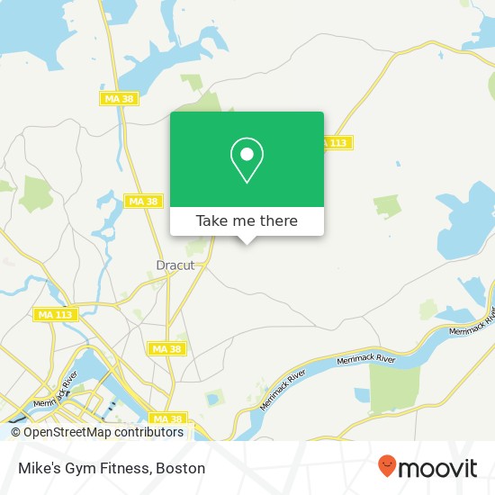 Mapa de Mike's Gym Fitness