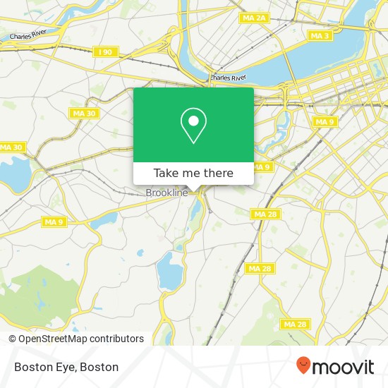 Boston Eye map