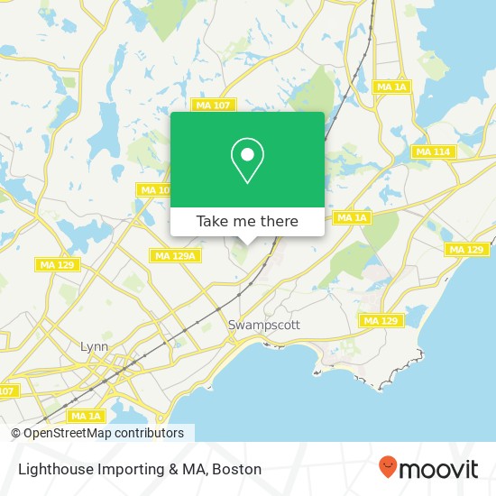 Lighthouse Importing & MA map