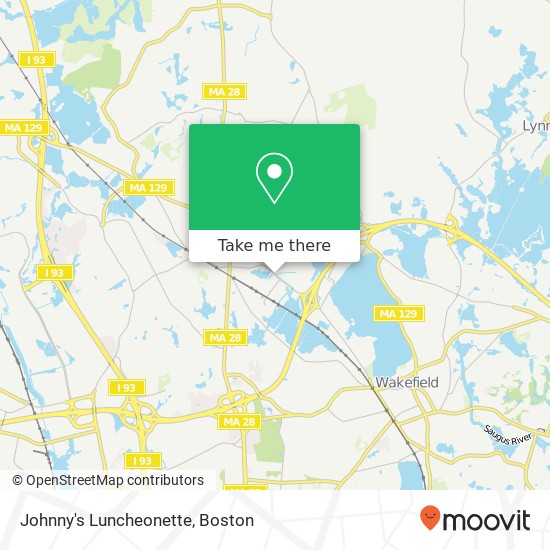 Mapa de Johnny's Luncheonette