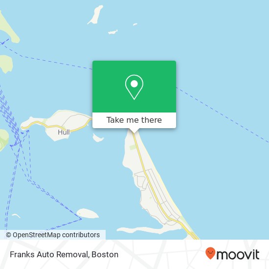 Franks Auto Removal map