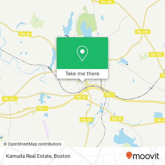 Kamuda Real Estate map