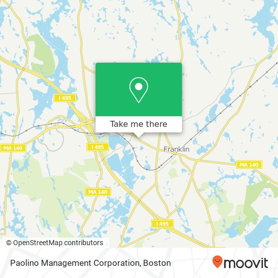 Mapa de Paolino Management Corporation