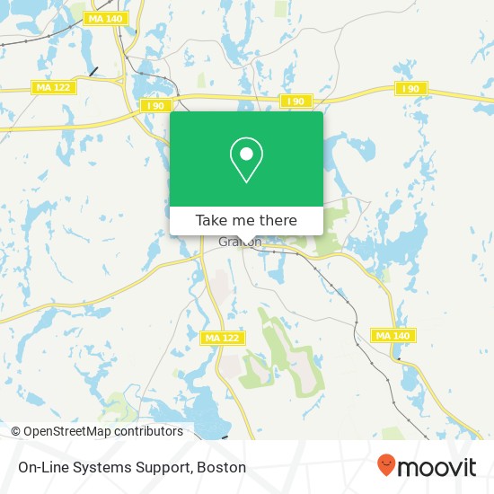 On-Line Systems Support map