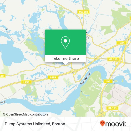 Mapa de Pump Systems Unlimited